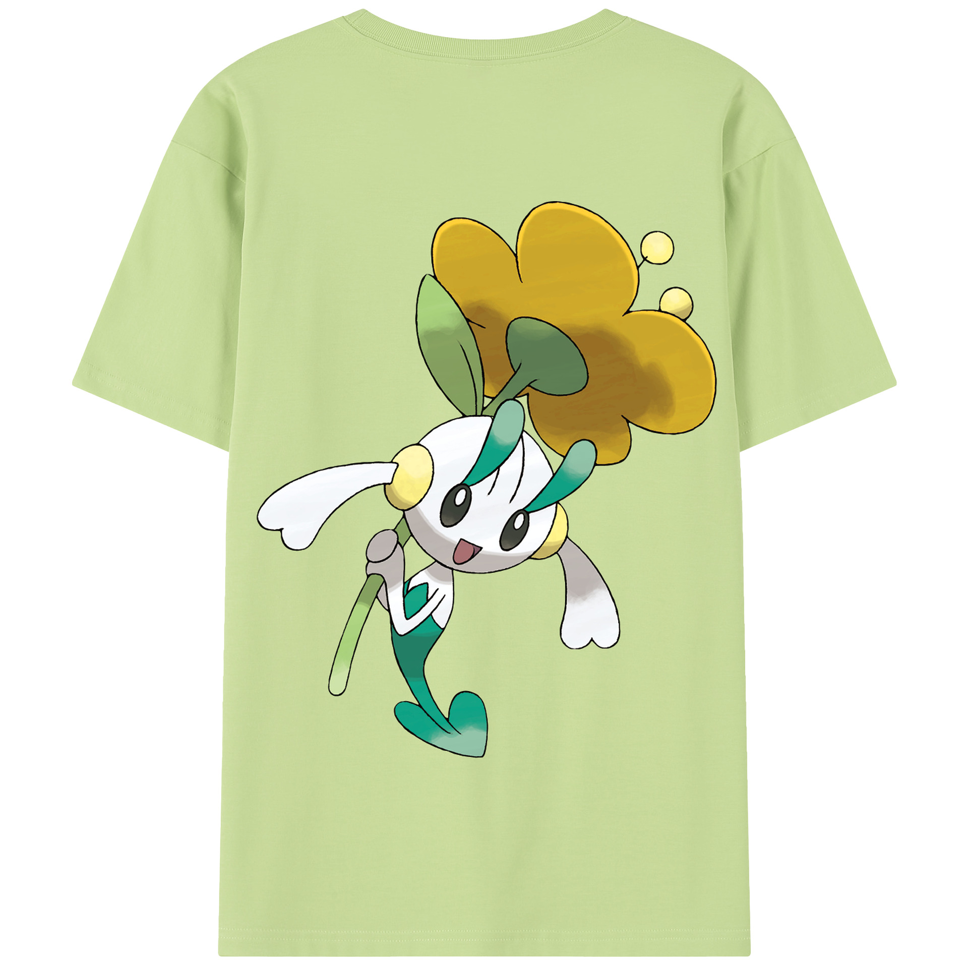 （画像用） ポケットモンスター Pokémon 綿100％半袖Tシャツ（背面プリント）